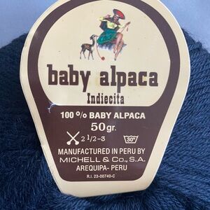 100% Baby Alpaca Yarn